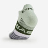 Thor-Lo Experia Ultra Light Padding No-Show Tab Socks Pear/White View 3 Thumbnail Image