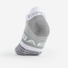 Thor-Lo Experia Ultra Light Padding No-Show Tab Socks White/Grey View 3 Thumbnail Image