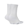 Nike Multiplier Crew Sock (2x) White View 2 Thumbnail Image