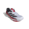 adidas Crazyquick Boost Padel - Men's White/Black/Lucid Red View 5 Thumbnail Image