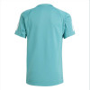 (Unpurchaseable) adidas Boys' Club 3 Stripes Tee Powder Teal View 2 Thumbnail Image