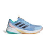 adidas Crazyflight 6 Indoor - Women's Glo Blue/Shadow Navy/Flash Aqua View 1 Thumbnail Image