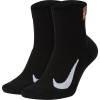 Nike Multiplier Max Ankle Socks (2x) Black View 1 Thumbnail Image