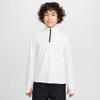 Nike Multi UV Long Sleeve 1/2 Zip Boys Top White View 1 Thumbnail Image