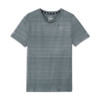 (Unpurchaseable) Nike Dri-FIT Miler Boys' Short Sleeve Top Smokey Grey View 11 Thumbnail Image
