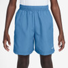 (Unpurchaseable) Nike Dri-FIT Multi+ Boys Woven Short Blue View 1 Thumbnail Image