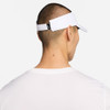 Nike Dri-FIT Ace CB Visor White View 2 Thumbnail Image