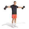 (Unpurchaseable) adidas Workout Essentials Polo (M) Black View 4 Thumbnail Image