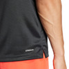 (Unpurchaseable) adidas Workout Essentials Polo (M) Black View 6 Thumbnail Image