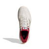 adidas Avacourt 3 - Women's Chalk White/Gold/Team Red View 4 Thumbnail Image