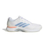 adidas Avacourt 3 - Women's White/Halo Blue/Beam Orange View 1 Thumbnail Image