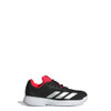adidas Courtflash Kids' White/Silver Metallic View 2 Thumbnail Image