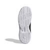 adidas Courtflash Kids' White/Silver Metallic View 4 Thumbnail Image