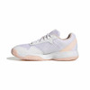 (Unpurchaseable) adidas Courtflash Kids' White/Wonder Quartz View 5 Thumbnail Image
