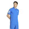 adidas Club 3 Stripes Polo - Men's Glory Blue View 2 Thumbnail Image
