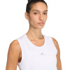 (Unpurchaseable) adidas Match Tank (W) White View 3 Thumbnail Image