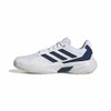 adidas CourtJam Control 3 - Men's White/Dark Blue View 5 Thumbnail Image