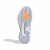 adidas Ubersonic 5 - Women's White/Halo Blue/Orange View 4 Thumbnail Image