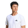 adidas FreeLift Tee Pro - Men's White View 5 Thumbnail Image