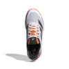 adidas Crazyquick LS Padel - Men's White/Lucid Orange/Black View 3 Thumbnail Image