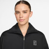 Nike Court Advantage Full-Zip Jacket - Women's Black View 3 Thumbnail Image