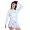 Lucky In Love Love Pullover (W) White View 1 Thumbnail Image