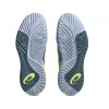 ASICS GEL Resolution X (M) Grey Blue/Pistachio View 3 Thumbnail Image