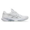 ASICS Solution Speed FF 4 Clay - Women's White/Silver View 1 Thumbnail Image