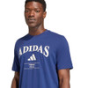 adidas Heritage Tennis Graphic Tee - Men's Dark Blue View 5 Thumbnail Image