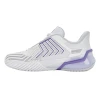 K-Swiss Ultrashot 4 - Women's White/Lunar Rock/Purple Haze View 2 Thumbnail Image