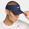 Nike Dri-FIT Ace CB Visor - Men's Navy View 4 Thumbnail Image