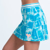 Lucky In Love Wave Rider Pickleball Skirt - Women's Scuba/Orange Frost View 2 Thumbnail Image
