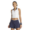 adidas RG Crop Tank Pro - Women's White View 1 Thumbnail Image
