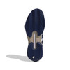 adidas Ubersonic 5 Clay - Men's White/Dark Blue View 4 Thumbnail Image
