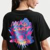 (Unpurchaseable) Nike Dri-FIT Slam Short Sleeve Tee OZ (W) Black View 4 Thumbnail Image