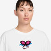 Nike Dri-FIT Slam Short Sleeve Tee OZ (W) White View 3 Thumbnail Image