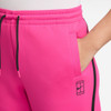Nike Court Advantage Mid-Rise Pants - Women's Laser Fuchsia View 3 Thumbnail Image