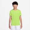 Nike Dri-FIT Miler Kids' Short Sleeve Top Volt Ice View 1 Thumbnail Image