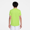 Nike Dri-FIT Miler Kids' Short Sleeve Top Volt Ice View 2 Thumbnail Image