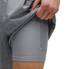 lululemon Pace Breaker Lined Short 7" (M) Speckled Heather Grey View 4 Thumbnail Image