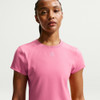 Nike Court Advantage Short Sleeve Top - Women's Peony View 3 Thumbnail Image