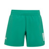 adidas Boys' Club 3 Stripes Short Semi Court Green View 1 Thumbnail Image