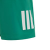 adidas Boys' Club 3 Stripes Short Semi Court Green View 6 Thumbnail Image