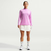 Nike Dri-FIT UV Victory 1/2 Zip Top (W) Light Magenta View 1 Thumbnail Image
