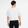 Nike Court Slam Cropped Tee - Women's White View 2 Thumbnail Image