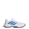 adidas GameCourt 3 - Men's White/Lucid Ray Blue View 2 Thumbnail Image