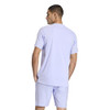 adidas Club 3 Stripes Tee - Men's Violet Tone View 2 Thumbnail Image