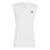 adidas Sleevless Tee - Men's White View 1 Thumbnail Image