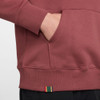 (Unpurchaseable) Nike Court Heritage Fleece PO Hoodie - Men's Cedar/Team Red View 3 Thumbnail Image