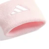 adidas Tennis Small Wristbands (2x) Distilled Pink/White View 4 Thumbnail Image